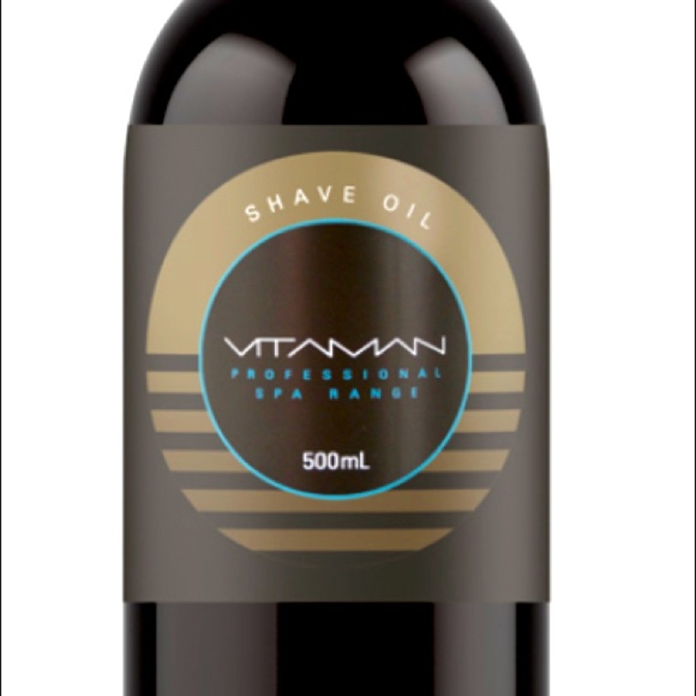 Shave oil VITAMAN Professionnal spa range